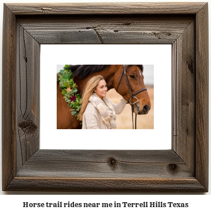 horse trail rides near me in Terrell Hills, Texas